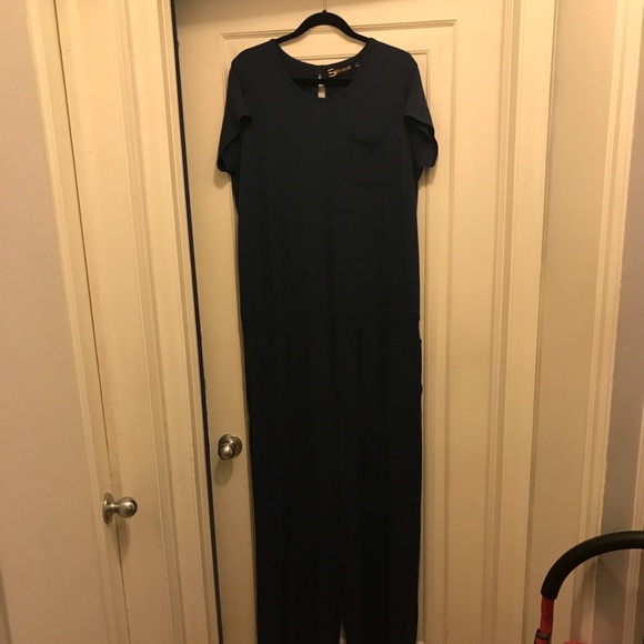 Serena Williams Pants Jumpsuits Navy Blue Jumpsuit Size 1x Poshmark
